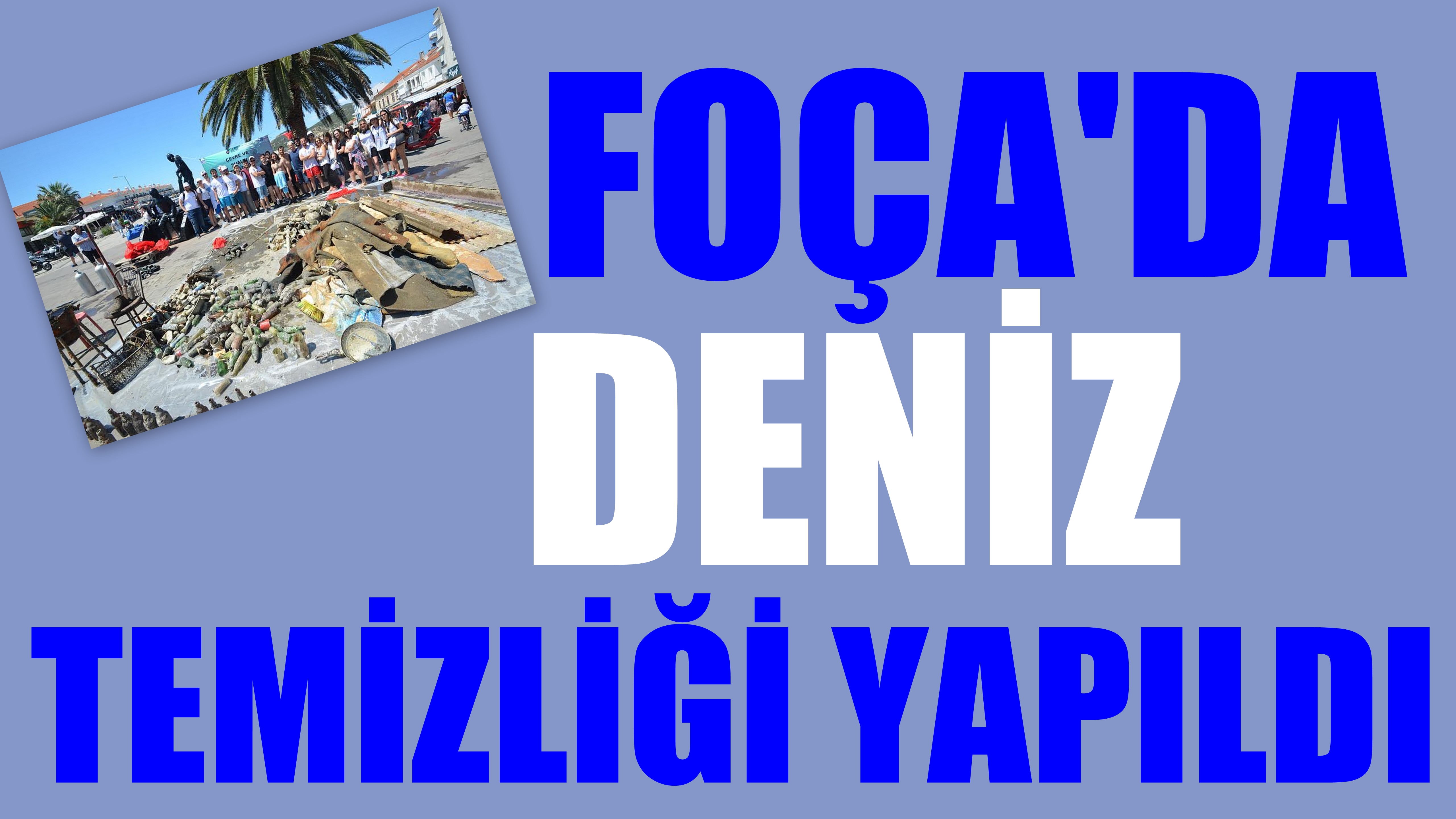 Foça'da Denizin Dibinden Halı Çıktı