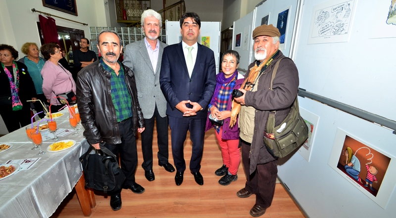 FOÇA’DA KADINA YÖNELİK ŞİDDET KONULU SÖYLEŞİYE BÜYÜK İLGİ