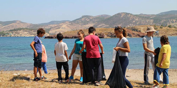 Foçalı Yelkencilerden Örnek Kamp