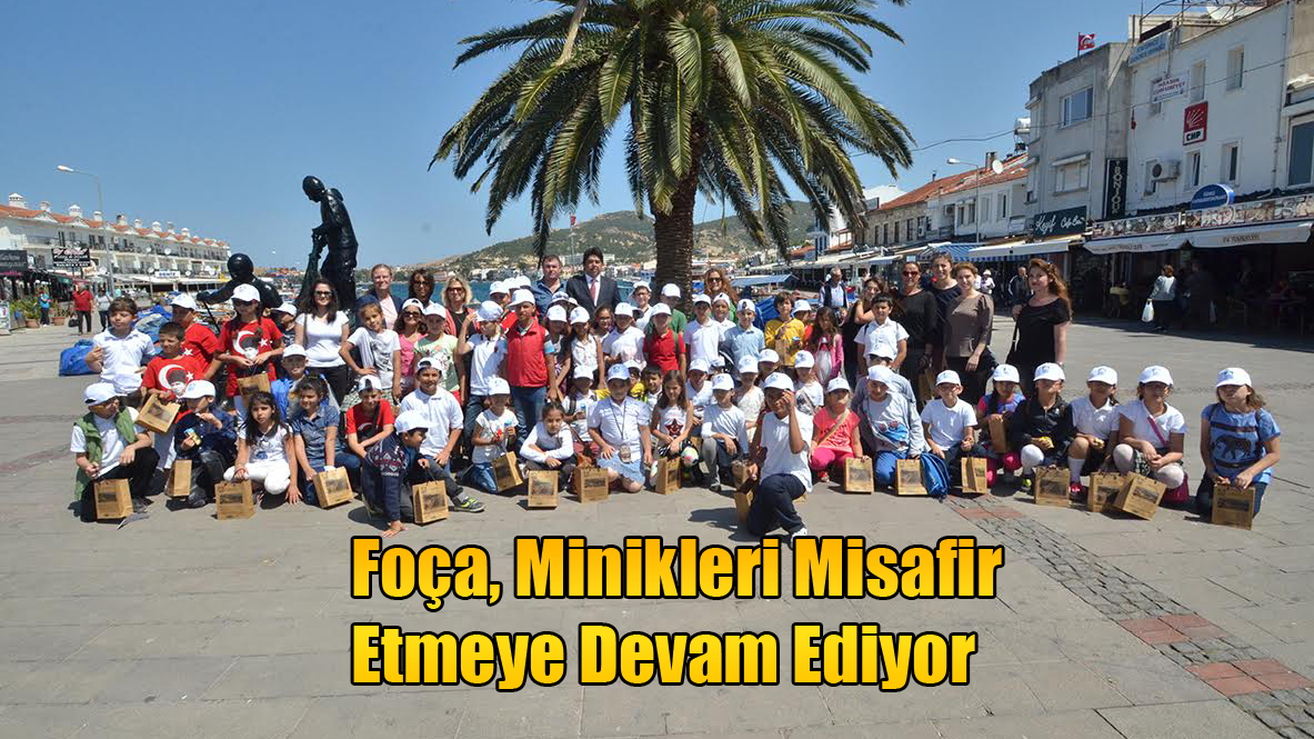 Foça, Minikleri Misafir Etmeye Devam Ediyor