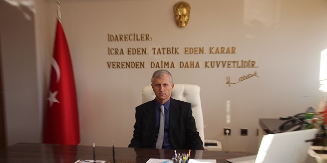 Foça'nın yeni kaymakamı Ali Çetin göreve başladı