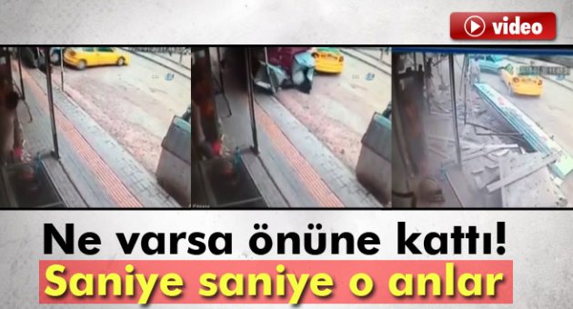 Freni patlayan TIR dehşet saçtı