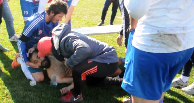 Futbolcunun canı Allah'a emanet