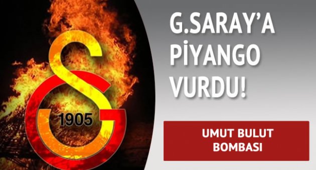 Galatasaray'a Hindistan'dan Umut Bulut piyangosu