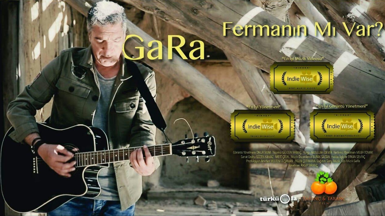 GARA&#039;nın Klibine Uluslararası 3 Ödül