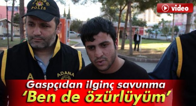 Gaspçıdan ilginç savunma: 'Ben de özürlüyüm'