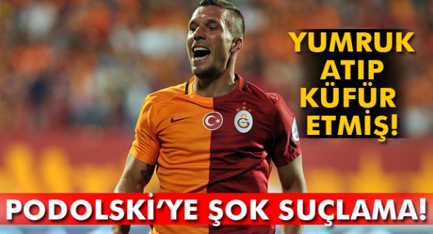 Gazeteciden Podolski’ye suç duyurusu