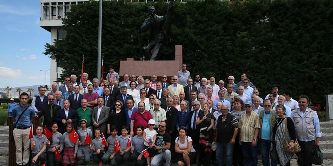 Gazeteci Hasan Tahsin, İlk Kurşun Anıtı önünde anıldı
