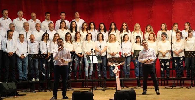 Gaziemir’in Koristlerinden Yeni Yıl Konseri