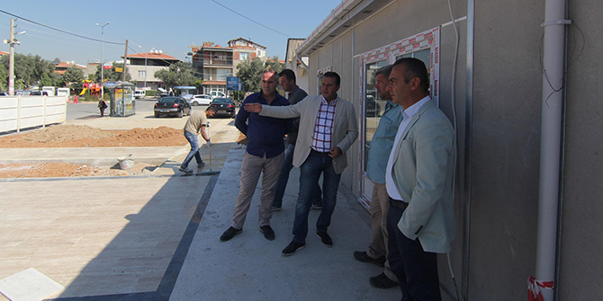 Gazipaşa Meydanı çalışmaları tam gaz