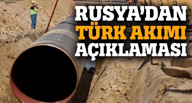 Gazprom'dan Türk akımı açıklaması