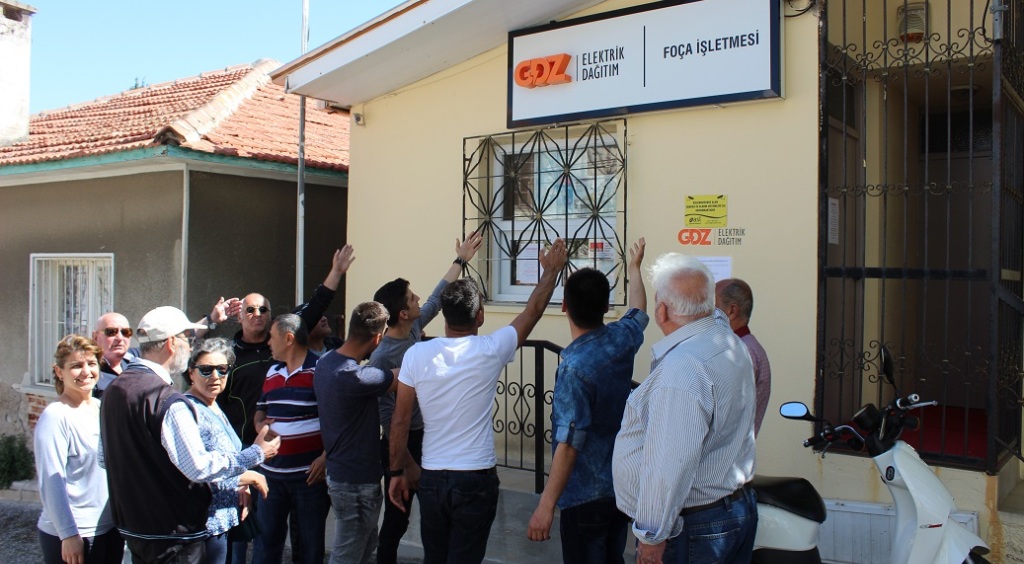 Gediz Elektrik Dağıtım, Foça Şubesini Kapattı