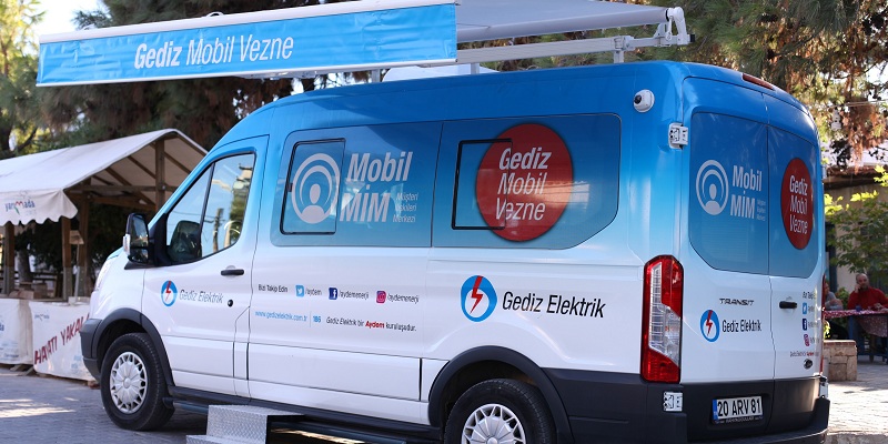 Gediz Elektrik Mobil Vezne ile Daha Yakın!