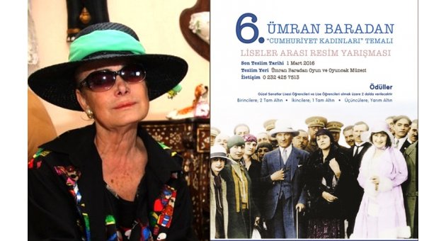 Genç ressamlar Baradan anısına yarışacak