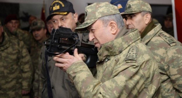 Genelkurmay Başkanı Akar denetlemede