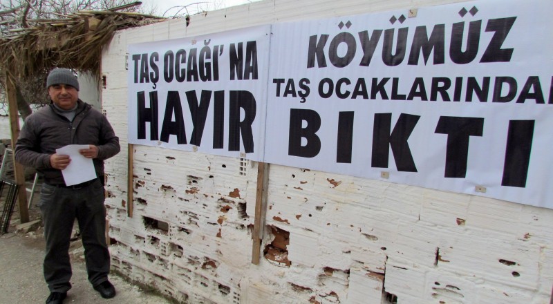 GERMİYAN'DA GERGİN ÇED TOPLANTISI