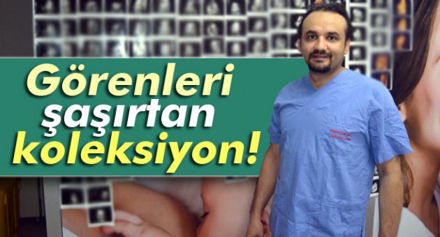 Görenleri şaşırtan koleksiyon!