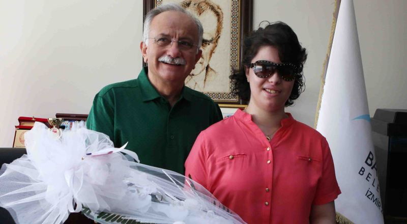 Görme engelliler unutulmadı