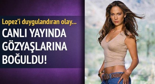 Gözyaşlarına boğuldu