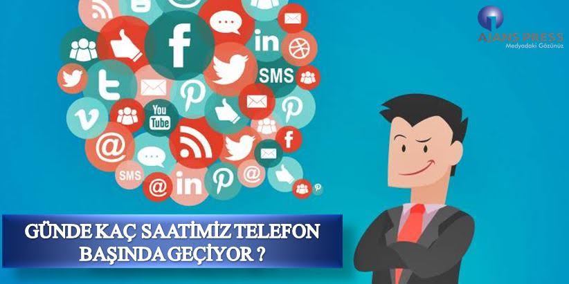 GÜNDE KAÇ STİMİZ TELEFON BAŞINDA GEÇİYOR?