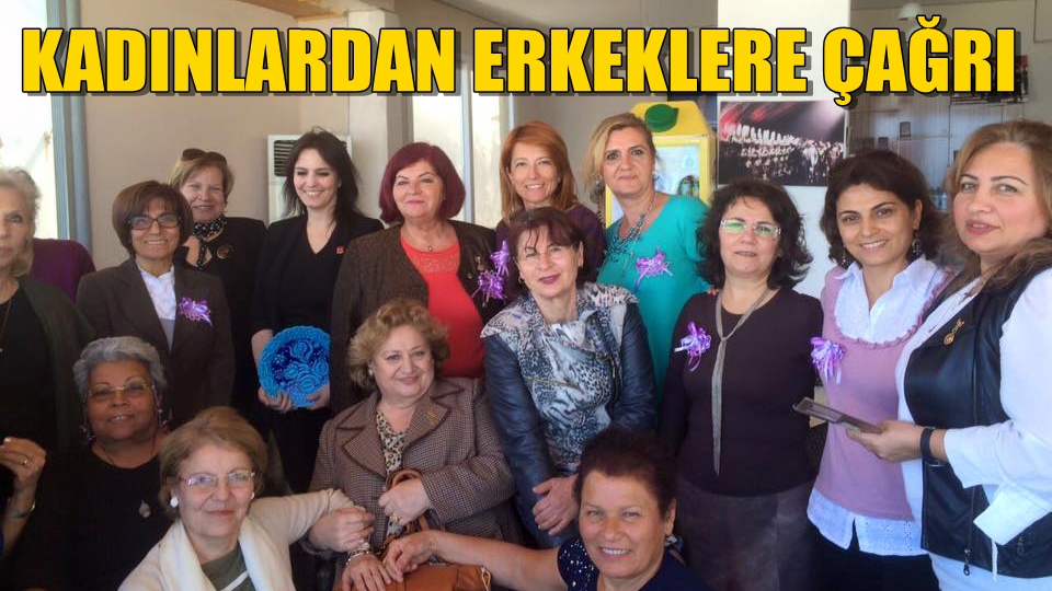 Güzelbahçeli Kadınlar'dan Erkeklere Şiddete Karşı Çağrı