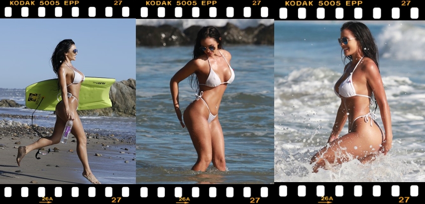 Güzel modelin keyfine diyecek yok