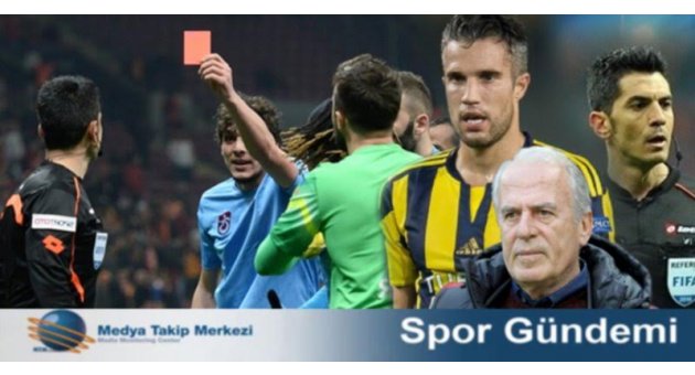 Hakeme kırmızı kart spor gündemine damga vurdu