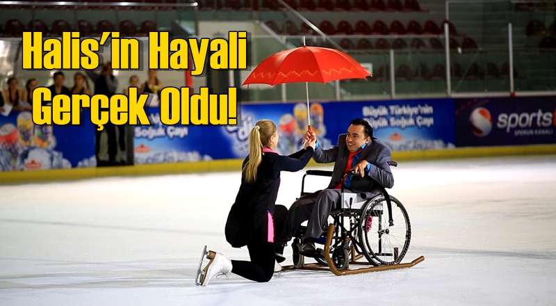 Halis'in Buz Pisti Hayali Gerçek Oldu