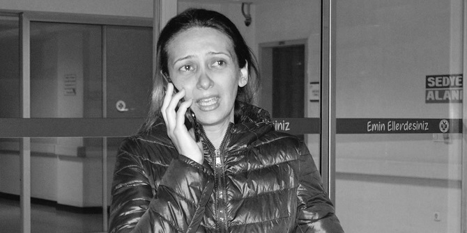 Hamile kadına saldıran şahıs serbest!