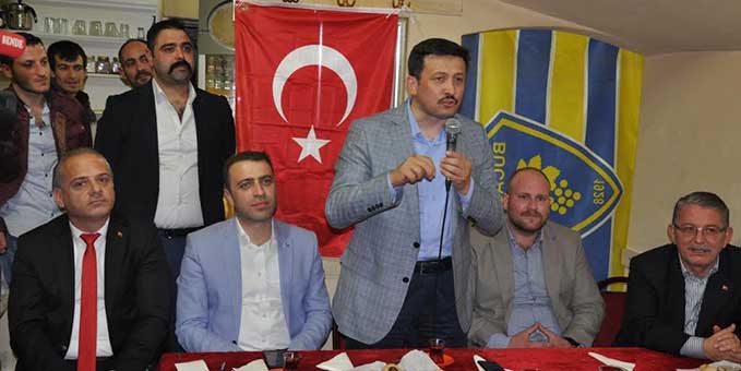 Hamza Dağ'ı duygulandıran toplantı