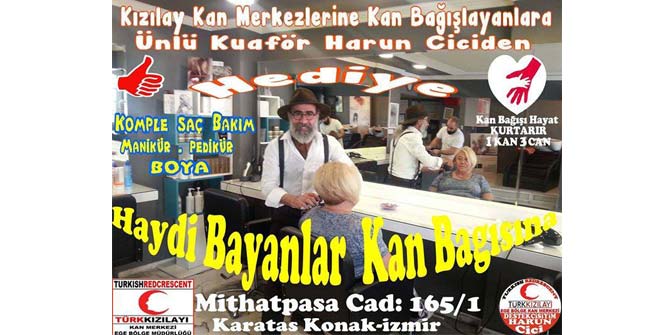 Harun Cici'den anlamlı kampanya