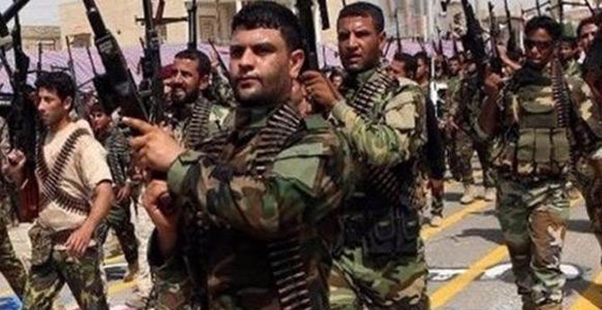 Haşdi Şabi Telafer'e Doğru İlerliyor