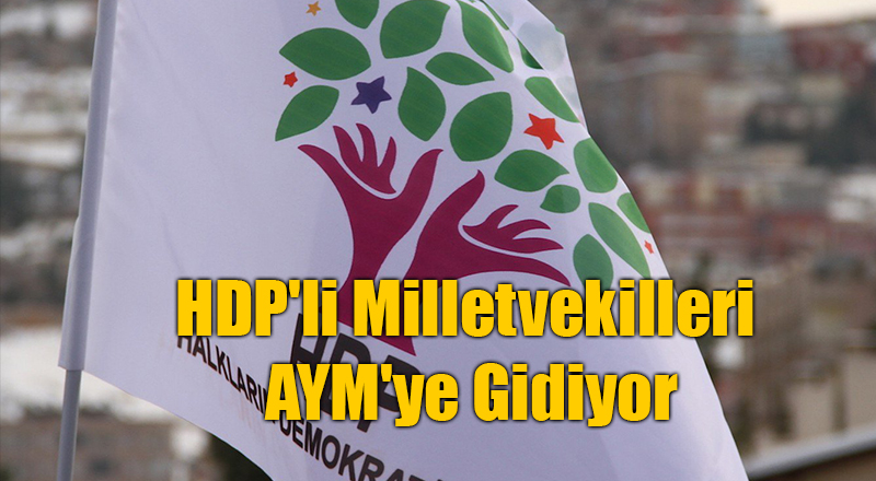 HDP'li Milletvekilleri AYM'ye Gidiyor