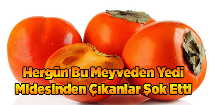 Hergün Bu Meyveden Yedi Midesinden Çıkanlar Şok Etti