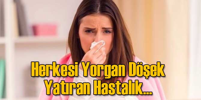 Herkesi Yorgan Döşek Yatıran Hastalık...