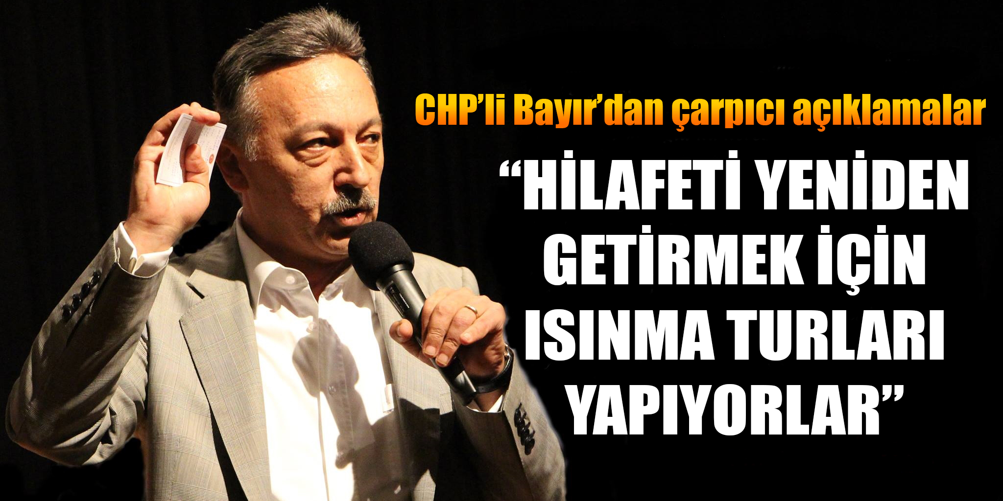 Hilafeti yeniden getirmek için ısınma turları yapıyorlar