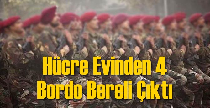 Hücre Evinden 4 Bordo Bereli Çıktı