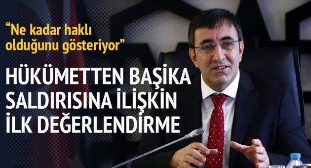 Hükümetten Başika saldırısına ilişkin ilk değerlendirme