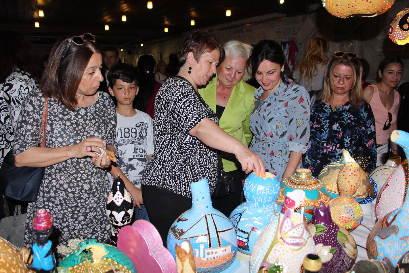 İBRAMAKİ’DE EL SANATLARI SERGİSİ