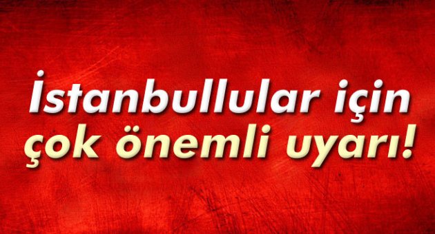 İGDAŞ'tan kuvvetli lodosa karşı uyarı