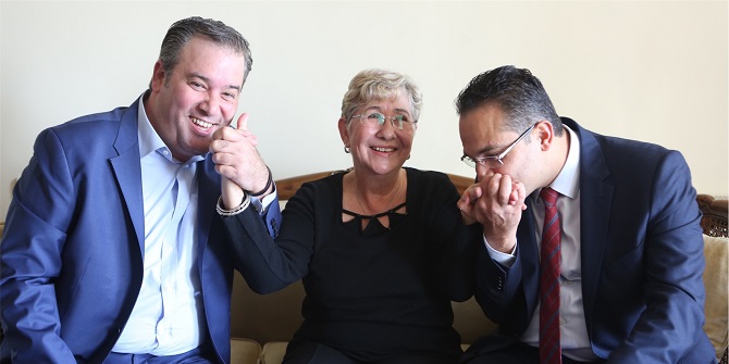 İki başkan yetiştiren bir öğretmenin gururu