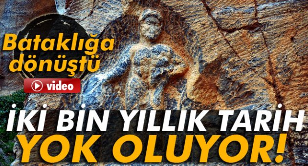 İki bin yıllık tarih yok oluyor