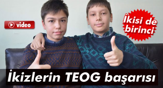 İkizlerin TEOG başarısı