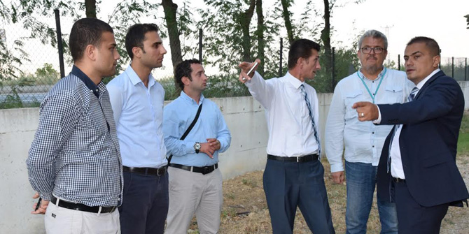 Ilıca İçme Suyu Tesisi'ne Ziyaret