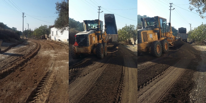 ILIPINAR MAHALLESİ’NDE SATİ ASFALT YOL ÇALIŞMASI