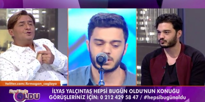 İlyas Yalçıntaş, Armağan Çağlayan&#039;ın konuğu oldu