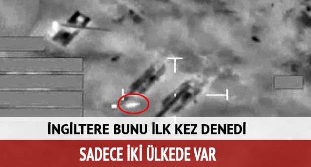 İngiltere DAEŞ hedeflerini brimstone füzeleriyle vurdu