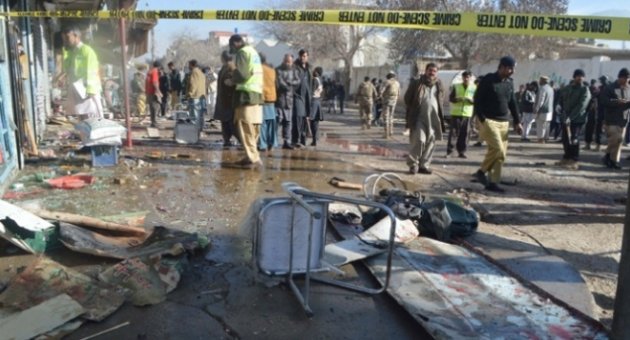 İntihar saldırısı: 5’i polis 10 ölü