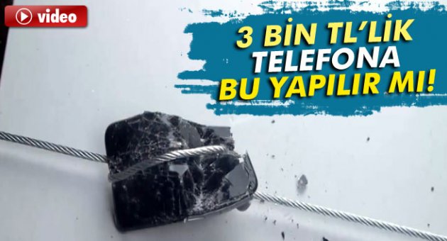 iPhone 6s'e halatlı test!