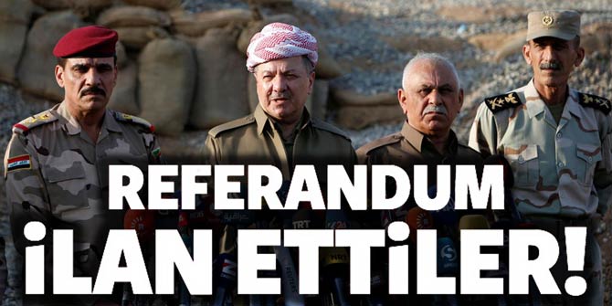 Iraklı Kürtler referandum kararın aldı